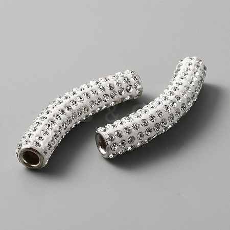 Zinc Alloy Rhinestone Beads FIND-WH0146-02B-1