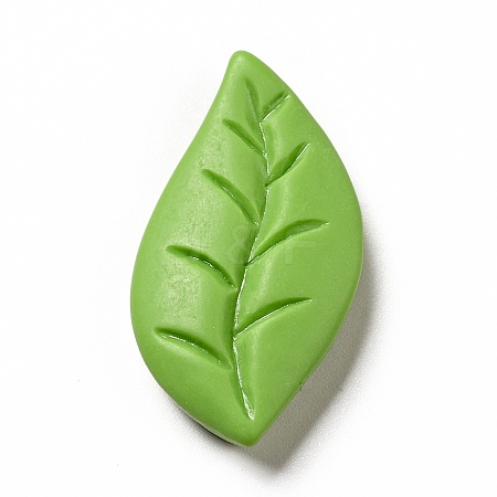 Spring Theme Opaque Resin Cabochons LS-RESI-B012-02E-1