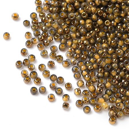 Electroplated Glass Beads GLAA-Q120-02A-04-1