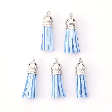 Faux Suede Tassel Pendant Decorations FIND-R095-012P-1