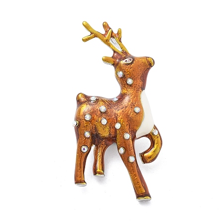 Sika Deer Enamel Pins JEWB-E041-15P-02-1