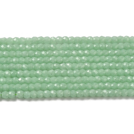 Synthetic Luminous Stone Beads Strands G-C086-01B-07-1