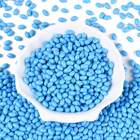 Baking Paint Glass Seed Beads SEED-T007-15N-1