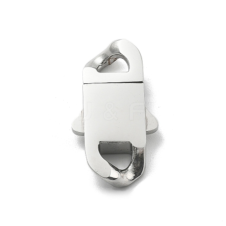 304 Stainless Steel Bayonet Clasps STAS-B082-01C-P-1