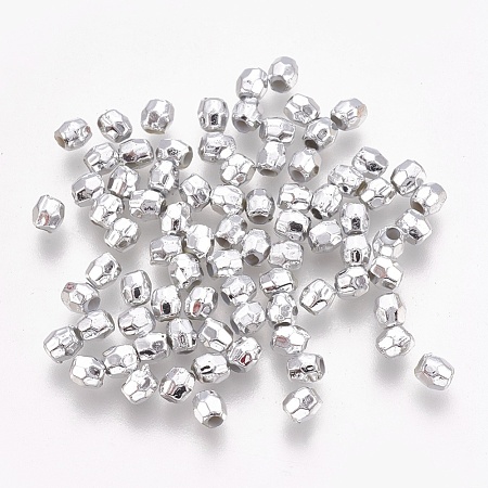 ABS Plastic Beads KY-G008-4mm-S-1