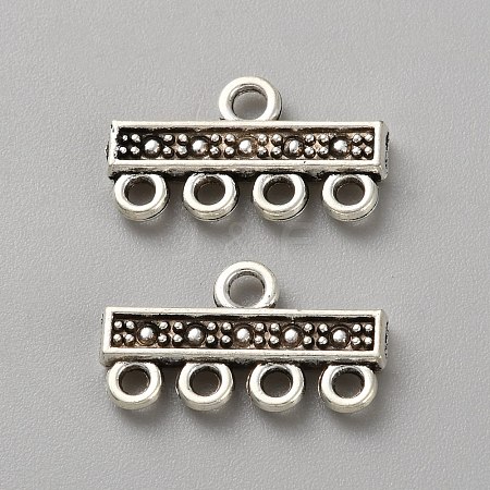 100Pcs Tibetan Style Alloy Chandelier Component Links FIND-WH0431-31I-1