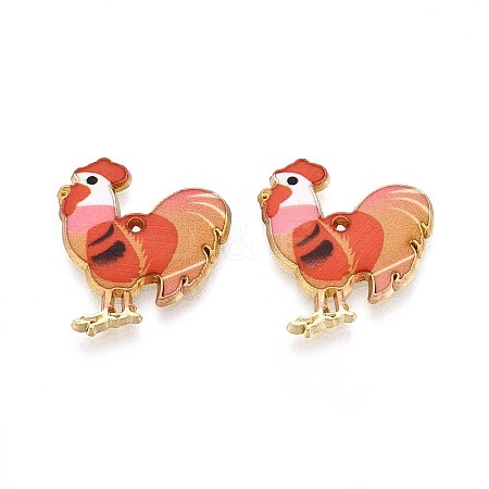 Printed Alloy Pendants LS-ENAM-CJC0020-47D-1