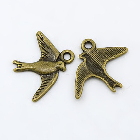 Alloy Pendants EA11924Y-AB-1