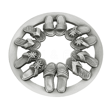 Zinc Alloy Cover PALLOY-WH0071-66AS-1