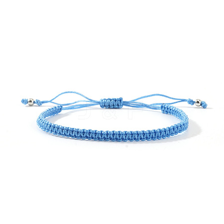 Braided Nylon Cord Adjustable Bracelets for Women Men XS3159-20-1