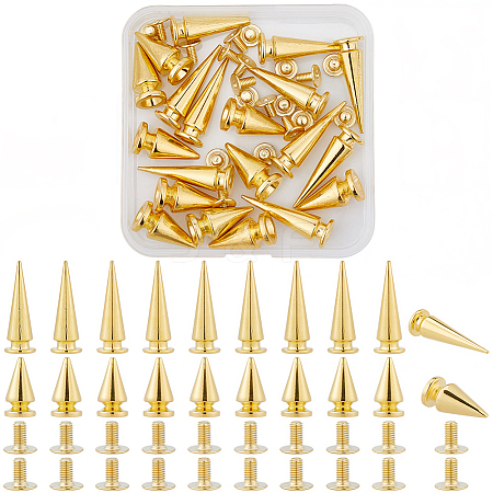 20Pcs 2 Styles Alloy Rivets FIND-GF0008-69A-1