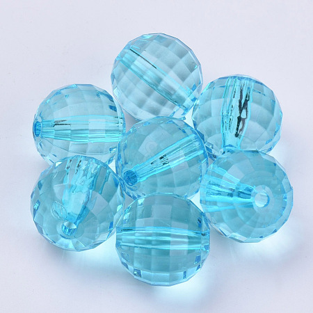 Transparent Acrylic Beads TACR-Q254-30mm-V40-1
