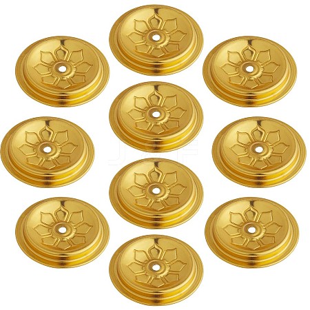 Aluminum Floating Wick Holder AJEW-WH0329-94G-1