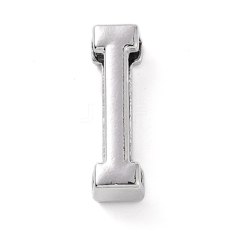 Alloy Letter Slide Charms FIND-A023-17I-1