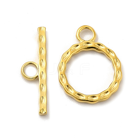 Ion Plating(IP) 304 Stainless Steel Toggle Clasps STAS-F290-04G-1