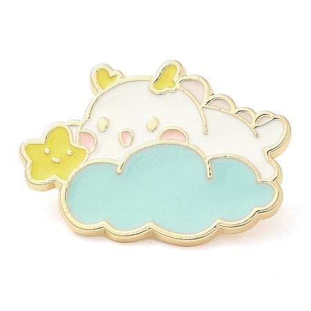 Dragon Enamel Pins JEWB-K012-02B-KCG-1