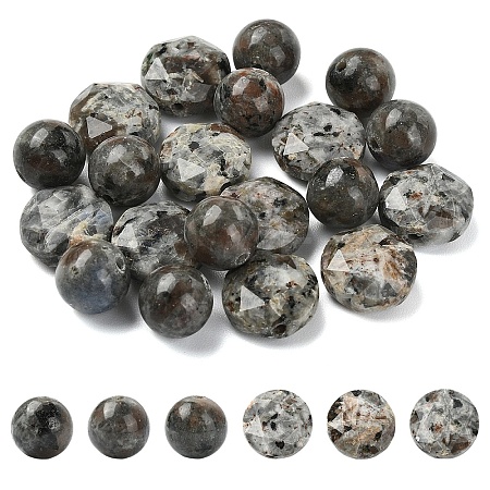 20Pcs 2 Styles Natural Fluorescent Syenite Rock(Glow under UV Light) Beads G-YW0002-81-1