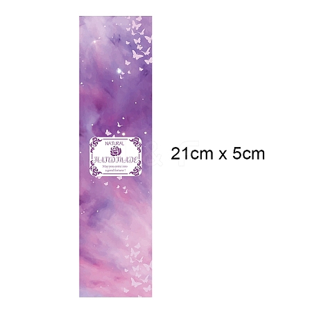 Starry Sky Theeme Handmade Soap Paper Tag DIY-WH0243-378-1
