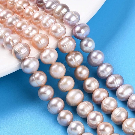 Natural Cultured Freshwater Pearl Beads Strands PEAR-N013-06-A-02-1