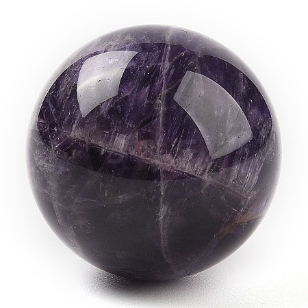 Natural Amethyst Sphere Beads G-I367-07N-1