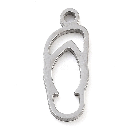 Anti-Tarnish 304 Stainless Steel Pendants STAS-M076-05P-1