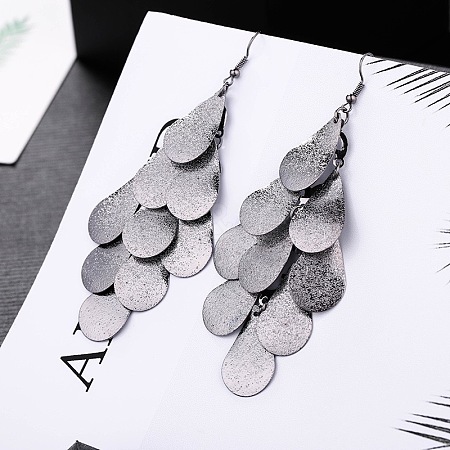 Fashionable Alloy Tassel Earrings LE0985-11-1