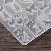 Cat Shape Theme DIY Pendant Silicone Molds X-DIY-F161-01C-5