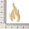 Rack Plating Brass Pendants KK-I720-32G-3