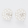 Non-Tarnish 304 Stainless Steel Stud Earring Findings X-STAS-S079-31B-1