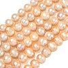 Natural Cultured Freshwater Pearl Beads Strands PEAR-L034-12D-2