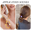 20Pcs 4 Colors Transparent Acrylic Beads MACR-TADJ0001-02A-8