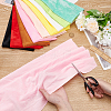 10 Colors Polyester Velvet Cloths Fabric FIND-WH0152-615-3