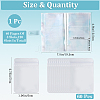 1Pc Transparent PP Plastic Photocard Storage Albums AJEW-CN0003-03A-2