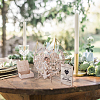 Wooden & Acrylic & Iron Wedding Guest Book Alternative WOOD-WH0002-61-5