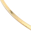 Brass Herringbone Chain Necklaces NJEW-B079-05A-3