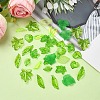 80pcs 8 Styles Transparent Acrylic Pendants OACR-YW0001-88-2