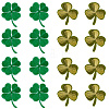 16pcs 2 styles Embroider Thread Iron on/Sew On Patches DIY-CY0001-27-1