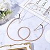 Leather Eyeglass Necklace Strap AJEW-CL0005-06C-3