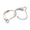 Brass Leverback Earring Findings LS-KK-F828-03P-2