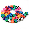 Handmade Polymer Clay Beads Strands CLAY-N008-007-2