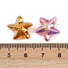 Ocean Themed Electroplate Glass Beads EGLA-L046-01B-3