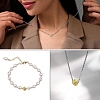 10Pcs Brass Beads RB-YW0001-19G-6