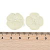 Frosted Transparent Acrylic Beads X1-OACR-P029-19B-03-4