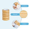 PE Imitation Wood Grain Adhesive Tape AJEW-WH0270-222F-5