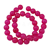 Natural Jade Beads Strands JBR8mm-21-2