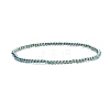 Glass Round Beaded Stretch Bracelet for Women BJEW-JB07911-4