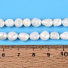 Natural Baroque Keshi Pearl Beads Strands PEAR-N031-01E-5