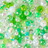 Transparent & Opaque Acrylic Bead OACR-TAC0002-08D-4