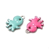 304 Stainless Steel Enamel Charms STAS-Q363-14H-P-2