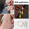 SUPERFINDINGS 60Pcs 10 Styles Alloy Crystal Rhinestone Connector Charms FIND-FH0007-03-4